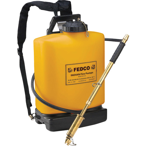 Pompe &agrave; incendie Fedco, 5 gal. (18,9 L), Plastique Kelford