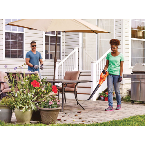 Max* Cordless Sweeper Kit, 20 V, 130 MPH Output, Battery Powered Kelford