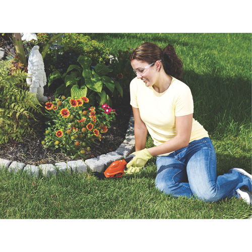 Cisailles de jardin/cisailles &agrave; haie 2-en-1, &agrave; pile, 3,6 V, Largeur de la coupe 4"/6" Kelford