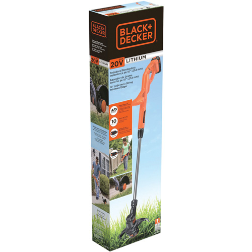 Max* Cordless String Trimmer/Edger Kit, 10", Battery Powered, 20 V Kelford