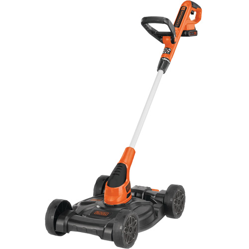 Ensemble de tondeuse compacte sans fil 3 en 1 20 V Max*, Pouss&eacute;e, &agrave; pile, Largeur de coupe 12" Kelford