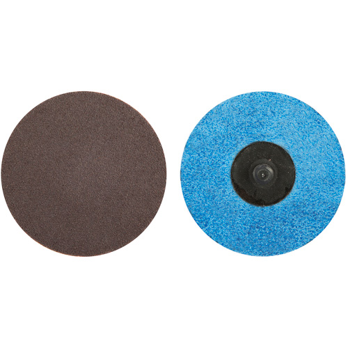 Disque de toile &agrave; changement rapide, 3" dia., Grain 36, Oxyde d'aluminium Kelford