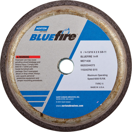 Disque &agrave; &eacute;barbage portatif non renforc&eacute; BlueFire Kelford