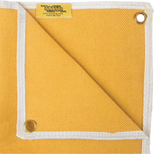 Couverture pour soudage en fibre de verre de 30 oz Lavashield, 6' la x 6' lo, R&eacute;sistance &agrave; la temp. 1000° F Kelford