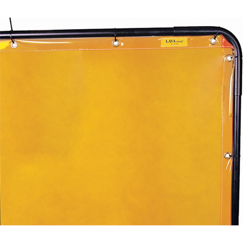 Rideau Lavashield, 68,5" x 68,5", Transparence &eacute;lev&eacute;, Jaune Kelford