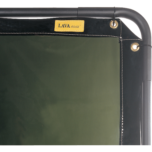 Rideau Lavashield, 68,5" x 68,5", Transparence Moyenne, Vert Kelford