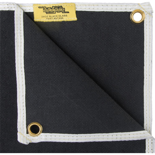 Couverture pour soudage en fibre de verre de 24 oz Lavashield, 6' la x 8' lo, R&eacute;sistance &agrave; la temp. 1000° F Kelford