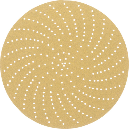 Disque de ponçage net Hookit, dia 6", Grain P120, Oxyde d'aluminium, Poids C Kelford