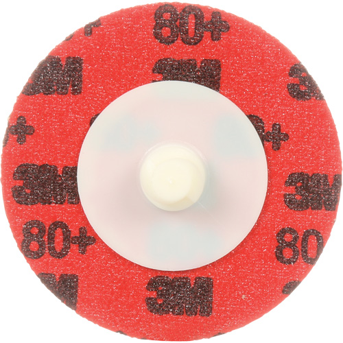 Disque &agrave; d&eacute;ligner durable II Roloc Cubitron, 3" dia., Grain 80+, C&eacute;ramique Kelford