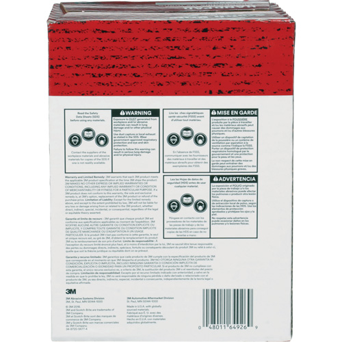 Tampons manuels Scotch-Brite 7447, Oxyde d'aluminium, 9" x 6", Grain Tr&egrave;s fin Kelford