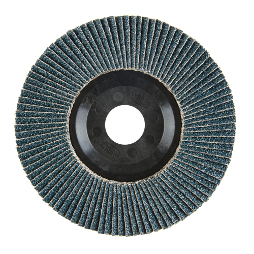 Flap Disc, 5" x 7/8", Type 27, 40 Grit, Zirconium Kelford