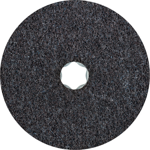 Disc de conditionnement de surface &agrave; boucles et crochets, 4-1/2" dia., Grain Moyen, Oxyde d'aluminium Kelford
