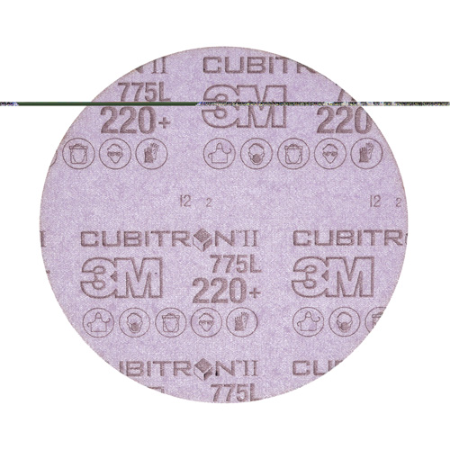 3M Hookit Film Disc, 6" Dia., 220+ Grit, Ceramic, C-Weight Kelford