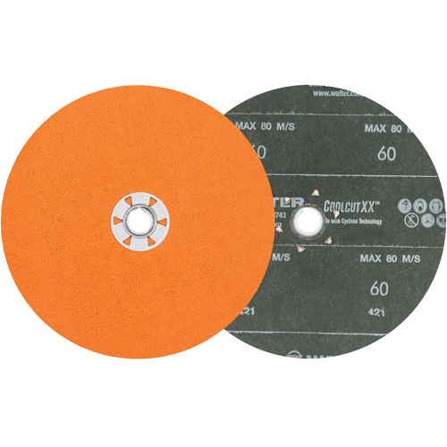 Disque de sablage Coolcut XX, 7" dia., Grain 60, C&eacute;ramique Kelford