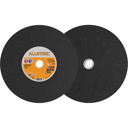 AllSteel Chopsaw Wheel, 14" x 1/8", 25/32" Arbor, Type 1, Aluminum Oxide, 5400 RPM Kelford