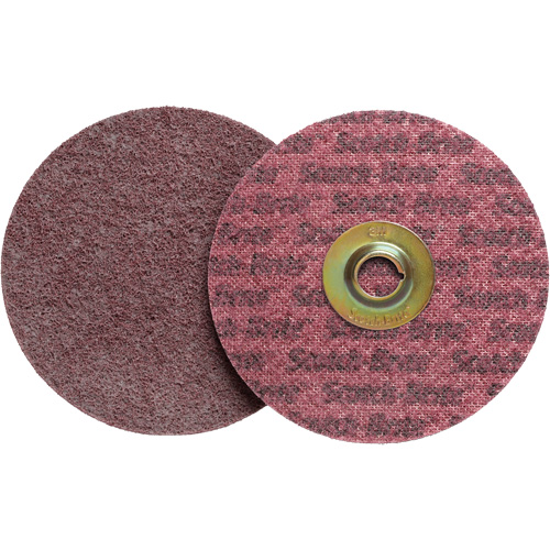 Scotch-Brite Roloc Surface Conditioning Disc, 2" Dia., Medium Grit, Aluminum Oxide Kelford