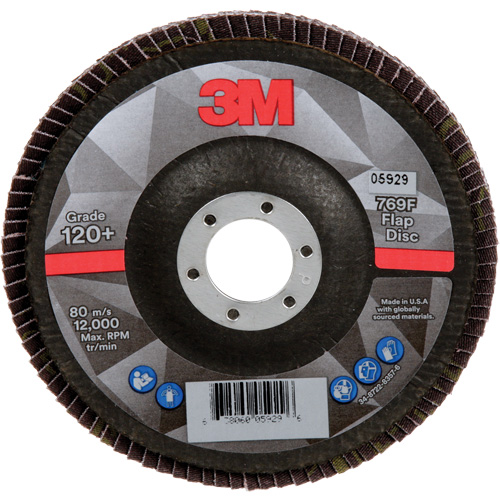 769F Quick Change Flap Disc, 5" x 7/8", Type 29, 120+ Grit, Ceramic Kelford