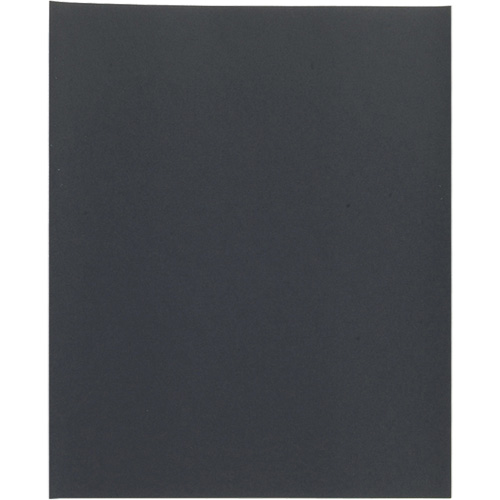 Black Ice Waterproof Sanding Sheet, 9" x 11", 600 Grit, Aluminum Oxide Kelford