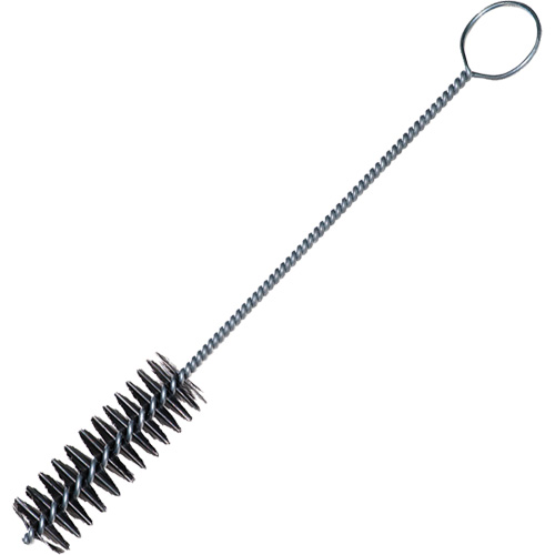 Twisted Tube Brush, 1/4" Dia. x 1-1/2" L, 7" Overall Length Kelford