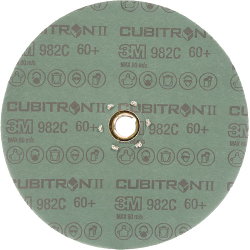 Disque en fibre 982C Cubitron II, C&eacute;ramique, 60+, 7" Dia Kelford
