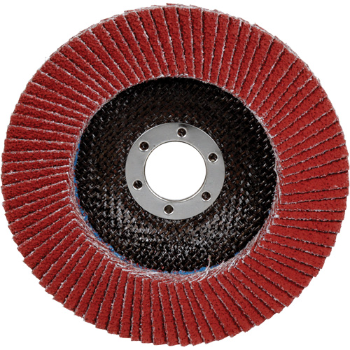 Cubitron II 969F Flap Disc, 5" x 7/8", Type 27, 40+ Grit, Ceramic Kelford