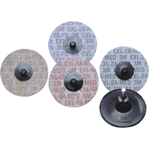 Buff & Blend&reg; Products - Scotch-Brite Exl Roloc Unitized Wheels, 2" x 2S Grit Kelford