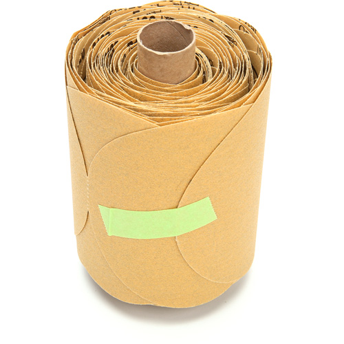 Stikit Gold Paper 216U Disc Roll, Aluminum Oxide, 5" W x 52' L, P120 Grit Kelford
