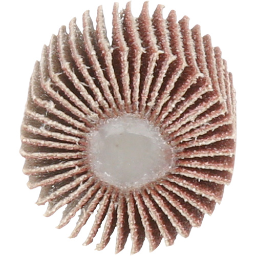 Flap Disc 747D, Aluminum Oxide/Ceramic, 80X Grit, 1" x 1" x 1/4" Kelford