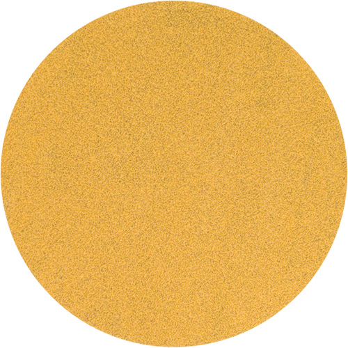 Disque de ponçage autoagrippant en papier Gold Reserve A296, dia 6", Grain P80, Oxyde d'aluminium, Poids C Kelford