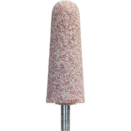 Quantum 5NQM Vitrified Bond Mounted Point, 1" Dia., 36 Grit, Ceramic Alumina Kelford
