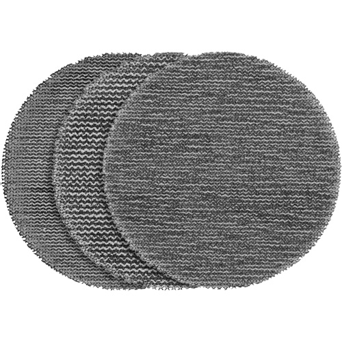 Disques de ponçage avec maille antid&eacute;chirure PowerGrid, dia 3", Grain Assorti, Oxyde d'aluminium Kelford