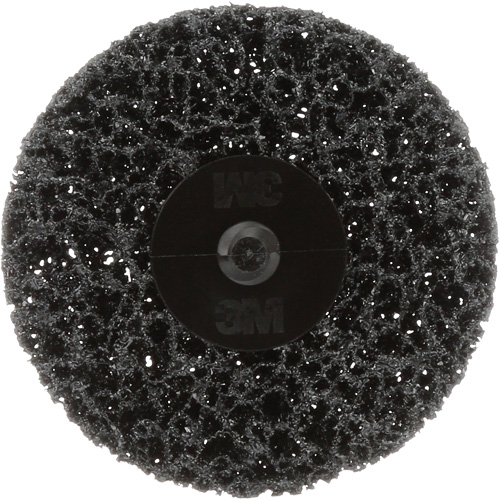Disque de d&eacute;capage de rev&ecirc;tement Scotch-Brite Roloc 07461 CR- DH, 3" dia., Grain Extra grossier, Carbure de silicium Kelford