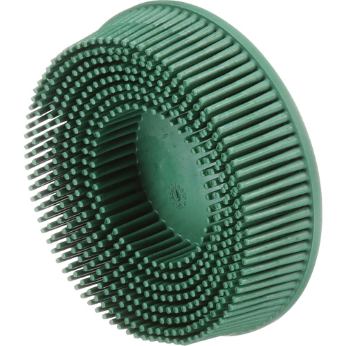 Scotch-Brite Roloc Bristle Disc, Ceramic, 3" Dia. Kelford