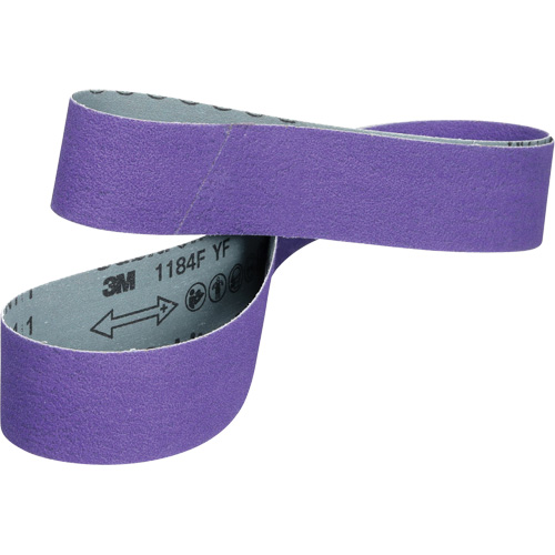 Cubitron 3 Cloth Belt 1184F, 2" W x 132" L, Ceramic, 80+ Grit Kelford