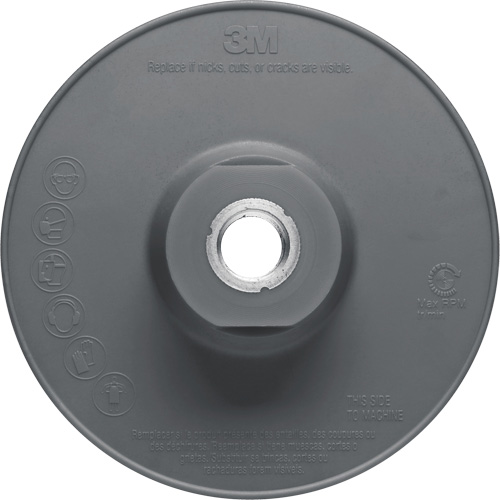Ribbed Back-Up Pad, 4" Kelford