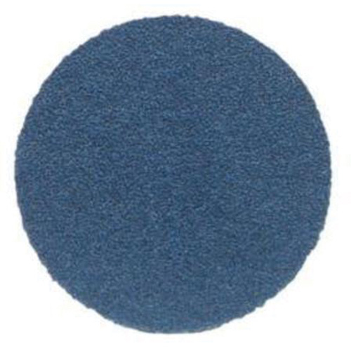 BlueFire Hook & Loop Disc, 6" Dia., 36 Grit, Zirconia Alumina, E-Weight Kelford