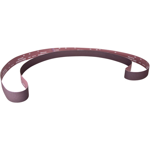 Metalite&reg; Narrow Backstand Sanding Belt, 3" W x 132" L, Aluminum Oxide, 36 Grit Kelford