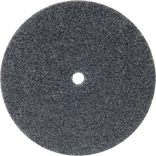 Disque unifi&eacute; non tiss&eacute; Bear-Tex, 3" x 1/4", Arbre de 1/4", Grain de Fin, Carbure de silicium Kelford
