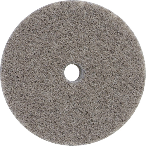Bear-Tex&reg; Non-Woven Unified Wheel, 3" x 1/4", 3/8" Arbor, Fine Grit, Aluminum Oxide Kelford