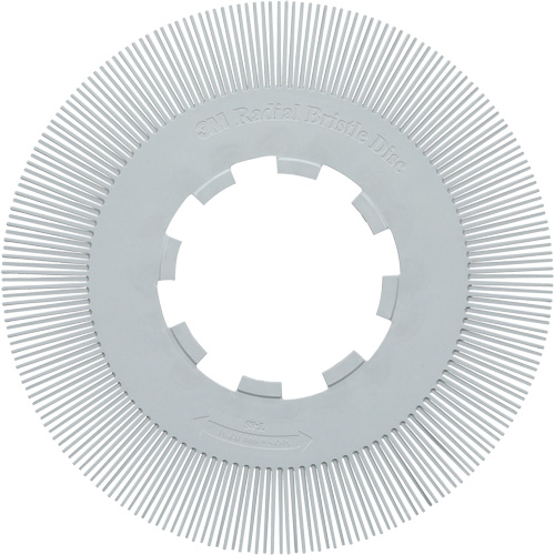 Scotch-Brite Type S Precision Radial Bristle Brush PN-RB without Adapter, Ceramic, 120+ Grit, 8" Dia. Kelford