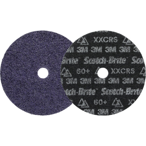 Disque de conditionnement des surfaces de pr&eacute;cision Scotch-Brite, HD-DH, 7" dia., Grain Tr&egrave;s grossier, C&eacute;ramique Kelford