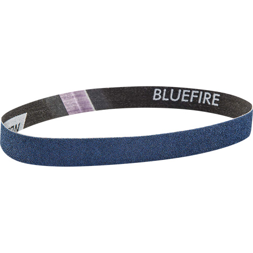 BlueFire Cloth File Belt, 3/4" W x 18" L, Zirconia Alumina, 120 Grit Kelford