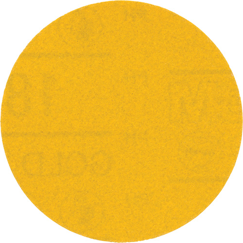 Disque abrasif dor&eacute; Hookit, 09213, dia 3", Grain 180, Oxyde d'aluminium, Poids C Kelford