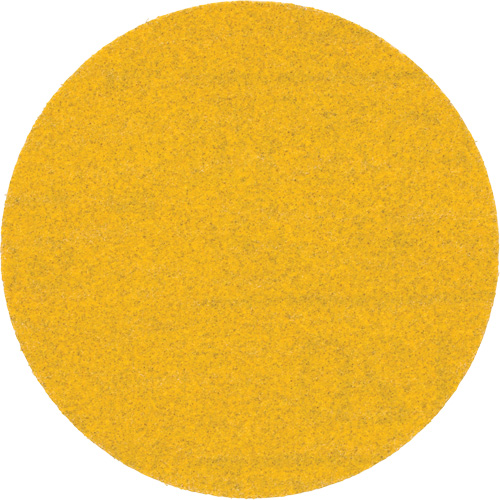 Disque abrasif dor&eacute; Hookit, dia 3", Grain 120, Oxyde d'aluminium, Poids C Kelford