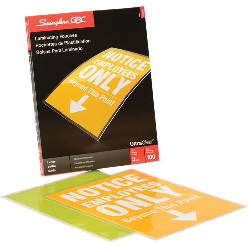 Laminated Letter Size Pouch Kelford