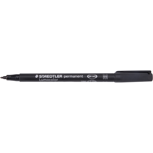 Lumocolor&reg; Permanent Marker, Medium, Black Kelford
