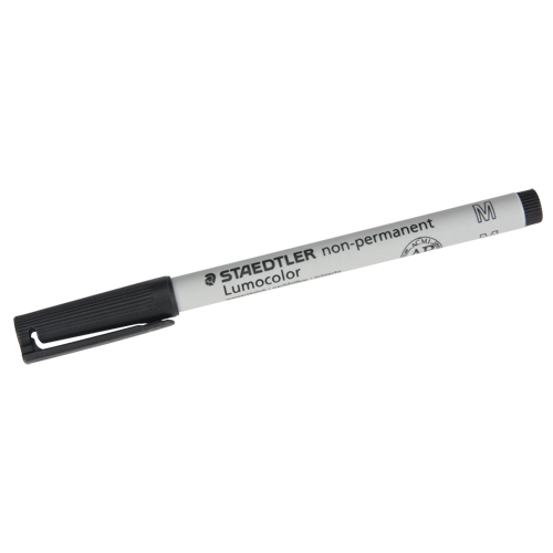 Lumocolor&reg; Non Permanent Medium Tip Black Marker Kelford