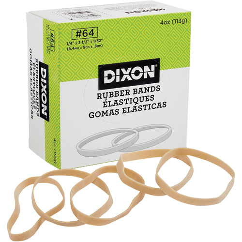 Bandes &eacute;lastiques Rotex, 3-1/2" x 1/4" Kelford