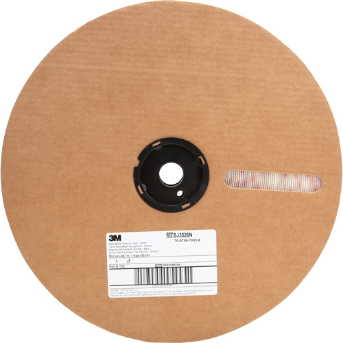 Attache, Boucle, 50 vg x 3/4", Adh&eacute;sif, Noir Kelford