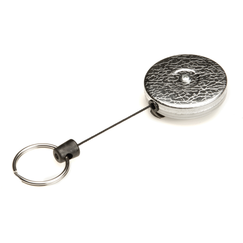Original Self Retracting Reels #485-HDK, Chrome, 48" Cable, Belt Clip Attachment Kelford